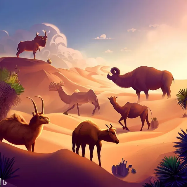 Тварини пустелі - досліджуйте захоплюючий світ тварин
