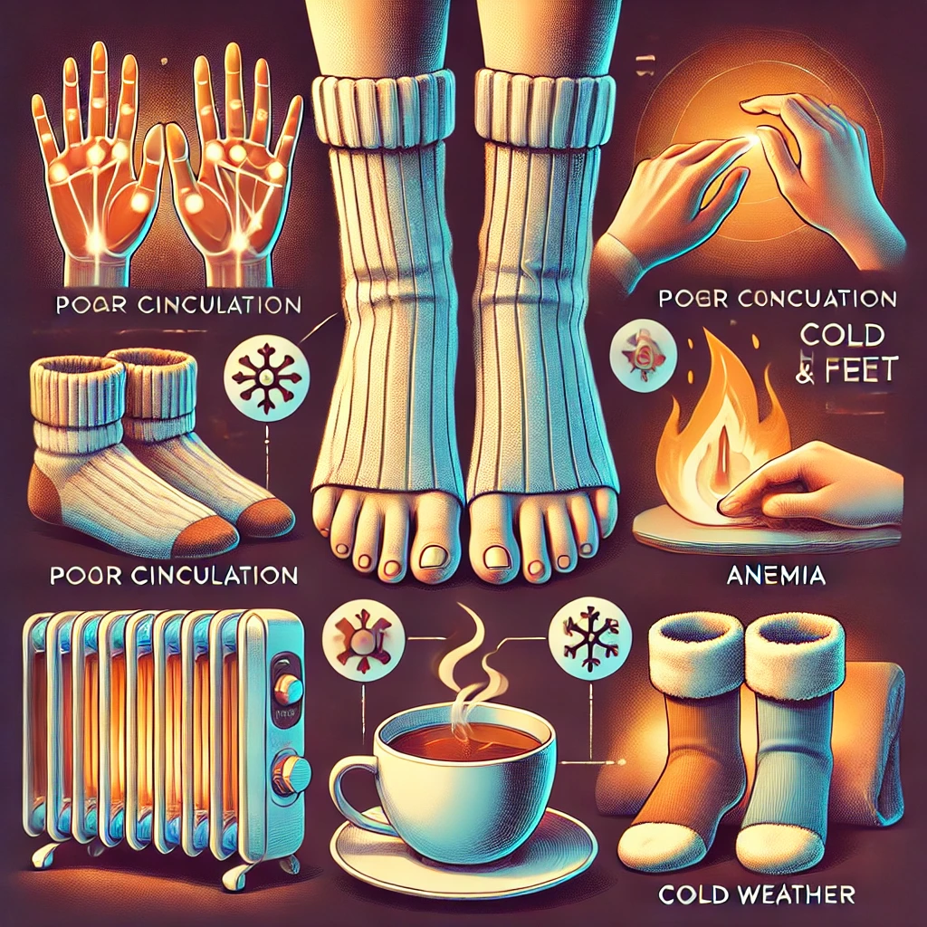 Чому мерзнуть руки і ноги: 5 причин та рішення!