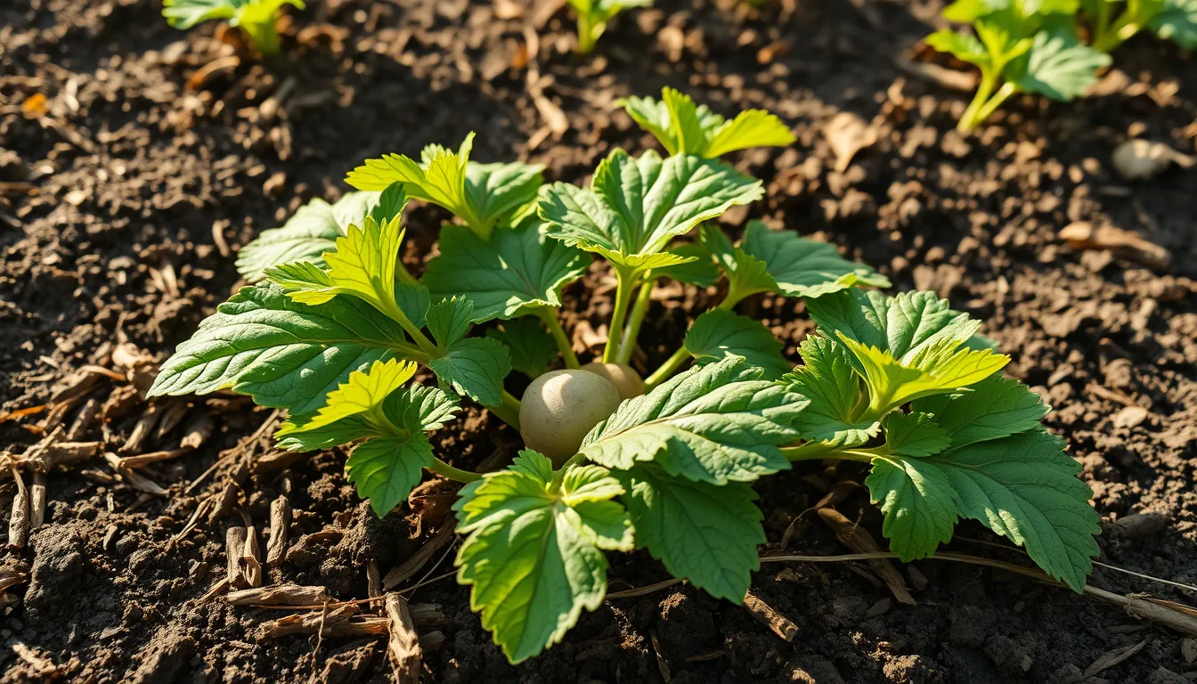 Мульчування картоплі